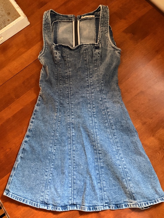 Abercrombie & Fitch Dresses & Skirts - Abercrombie & Fitch Light Blue Denim Mini Dress